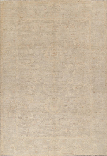 Vegetable Dye Muted Oushak Turkish Area Rug 8x10