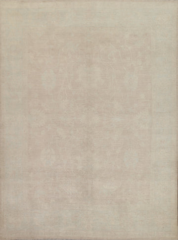 Vegetable Dye Muted Oushak Turkish Area Rug 8x10