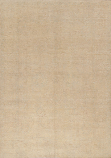 Vegetable Dye Muted Oushak Turkish Area Rug 8x10