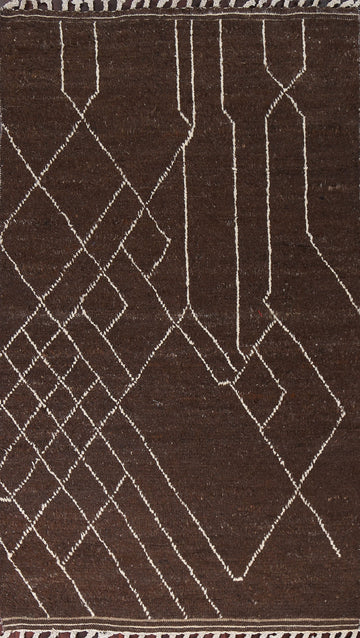 Tribal Moroccan Oriental Area Rug 5x10