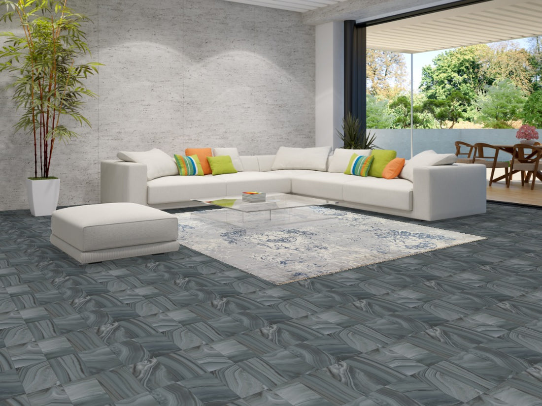 Vegetable Dye Abstract Oriental Wool Rug 8x10