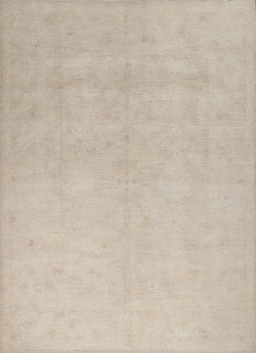 Vegetable Dye Muted Oushak Oriental Wool Rug 8x10