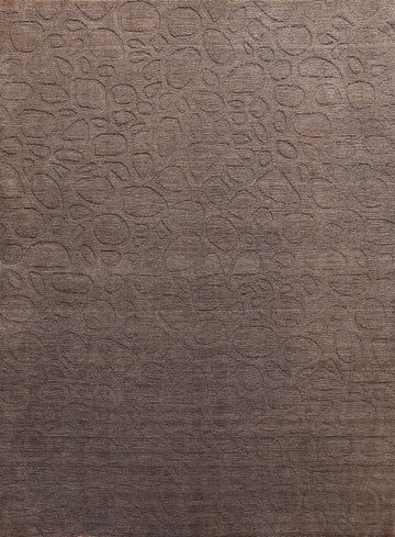 Handmade Brown Gabbeh Oriental Area Rug 8x10