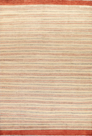 Handmade Gabbeh Kashkoli Oriental Wool Rug 7x10