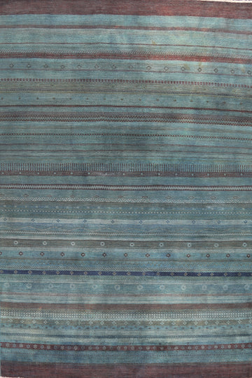 Vegetable Dye Gabbeh Kashkoli Oriental Area Rug 9x13