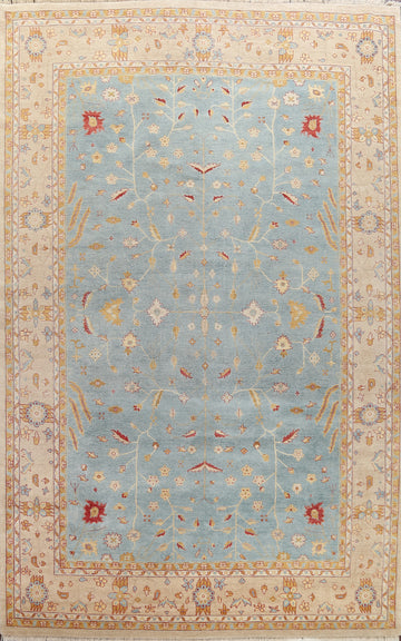 Vegetable Dye Oushak Large Oriental Rug 10x15