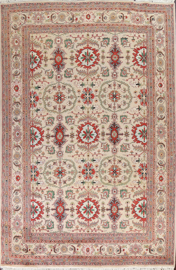 Handmade Wool Oushak Oriental Area Rug 9x11
