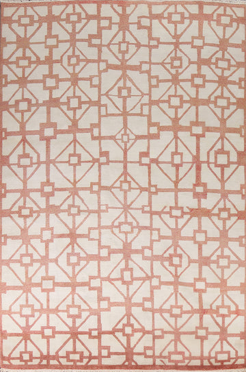 Hand-Knotted Wool Gabbeh Oriental Area Rug 8x10