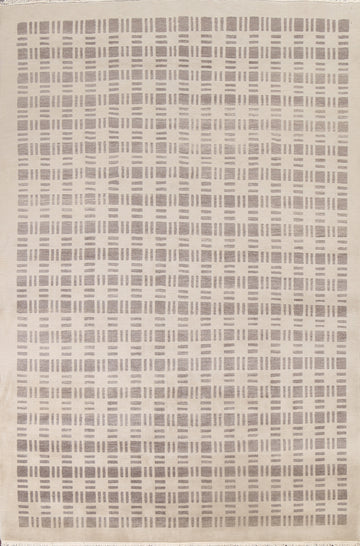 All-Over Geometric Modern Oriental Area Rug 8x10