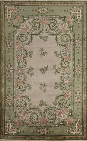 Handmade Wool Nepalese Oriental Rug 6x9