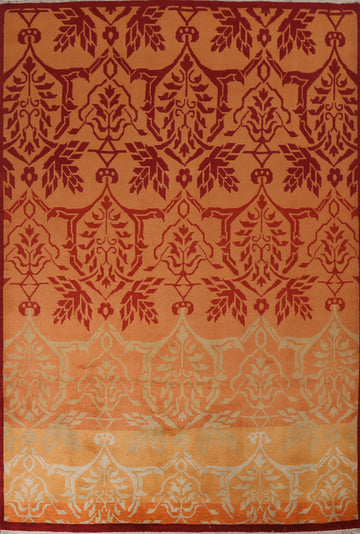Hand-Knotted Wool Art & Craft Oriental Area Rug 8x11