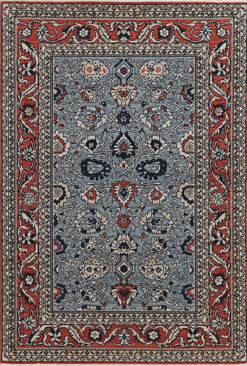 Handmade Wool Ziegler Turkish Area Rug 4x6