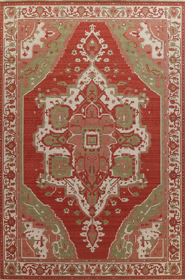 Handmade Wool Heriz Serapi Turkish Area Rug 10x13