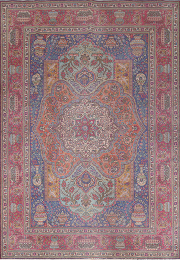 Geometric Kashmar Persian Area Rug 8x11
