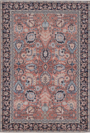 Sultanabad Ziegler Floral Turkish Area Rug 4x6