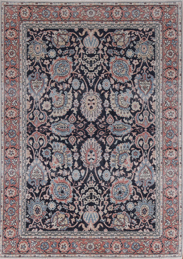 Floral Sultanabad Ziegler Oriental Wool Rug 5x7