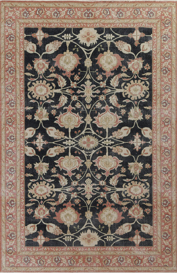 Floral Sultanabad Ziegler Oriental Area Rug 7x10