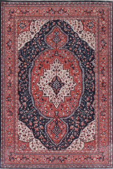 Geometric Sarouk Farahan Oriental Area Rug 7x10