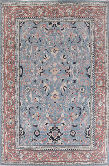 Floral Sultanabad Ziegler Oriental Area Rug 7x10