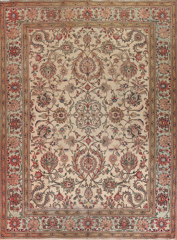 Handmade Floral Tabriz Persian Area Rug 10x12