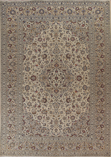 Traditional Wool Kashan Persian Area Rug 8x11