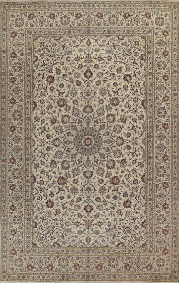 Traditional Wool Kashan Persian Area Rug 8x11