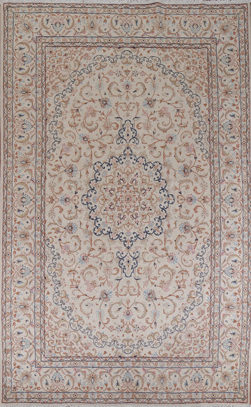 Traditional Wool Kashan Persian Area Rug 7x10