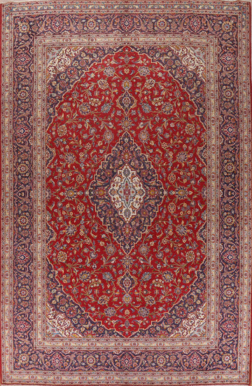 Traditional Kashan Persian Area Rug 10x13