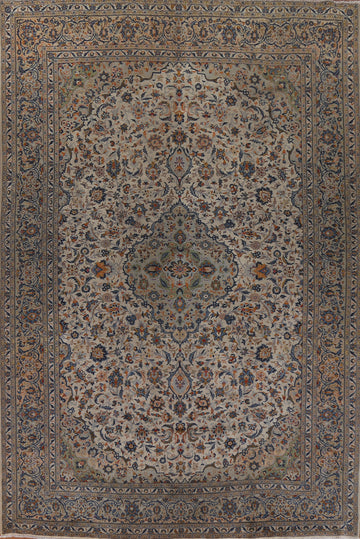 Traditional Kashan Persian Area Rug 10x13