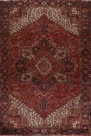 Vegetable Dye Heriz Persian Area Rug 10x13