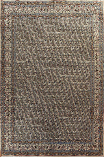 Vegetable Dye Paisley Mood Persian Area Rug 10x13