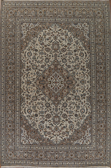 Traditional Kashan Persian Area Rug 10x13