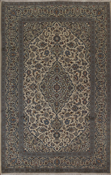 Traditional Kashan Persian Area Rug 7x10