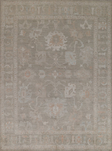 Vegetable Dye Oushak Oriental Area Rug 8x10