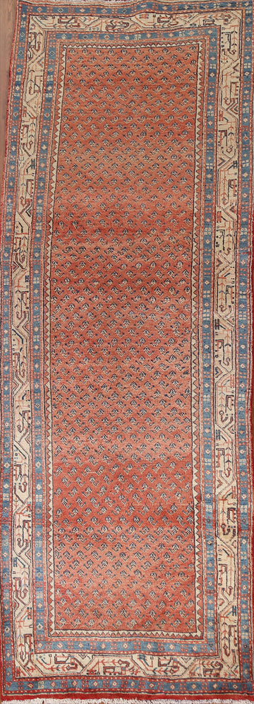 Boteh Botemir Persian Runner Rug 4x10
