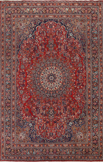 Vintage Wool Mood Persian Area Rug 8x12
