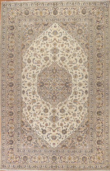 Traditional Kashan Persian Area Rug 8x11