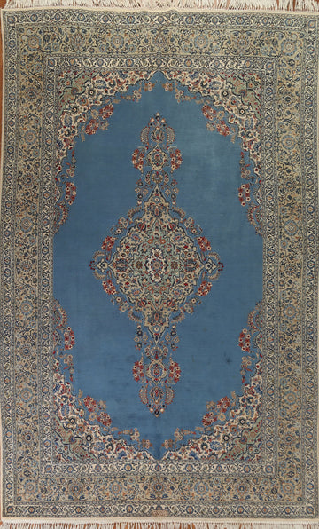 Vegetable Dye Kashan Persian Area Rug 9x13