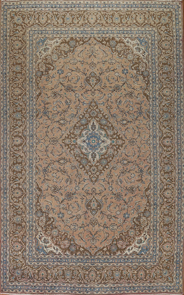 Traditional Kashan Persian Area Rug 10x14