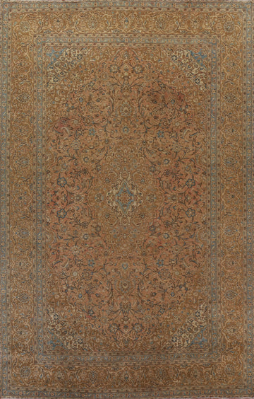 Traditional Kashan Persian Area Rug 10x14