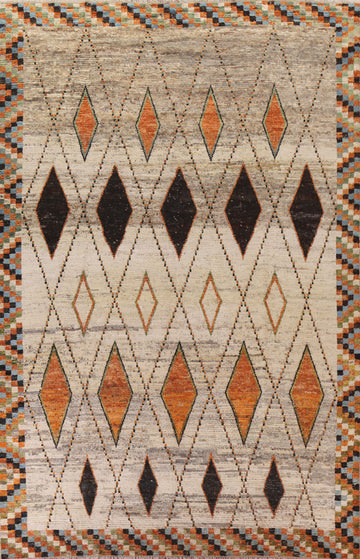 Trellis Moroccan Large Area Rug 10x14