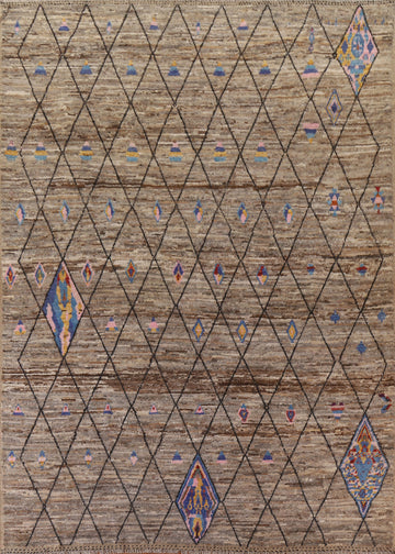 Trellis Moroccan Area Rug 10x12