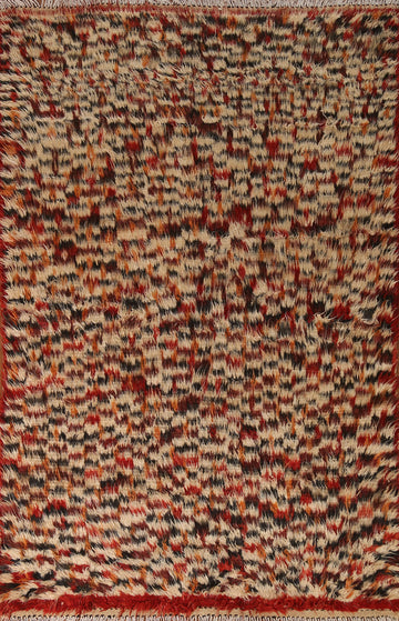 Moroccan Berber Area Rug 5x8