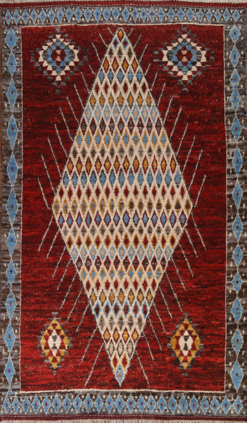 Moroccan Geometric Area Rug 7x10