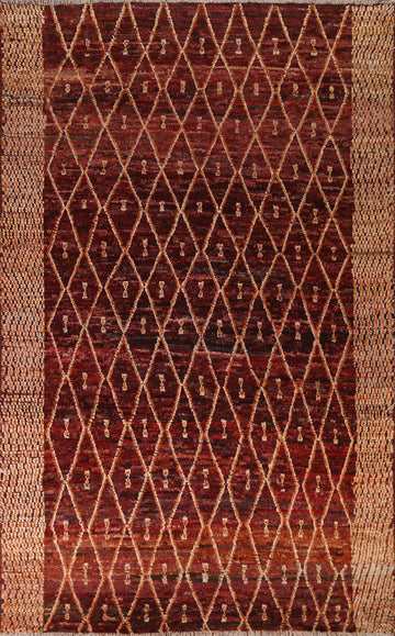 Trellis Moroccan Wool Area Rug 7x9