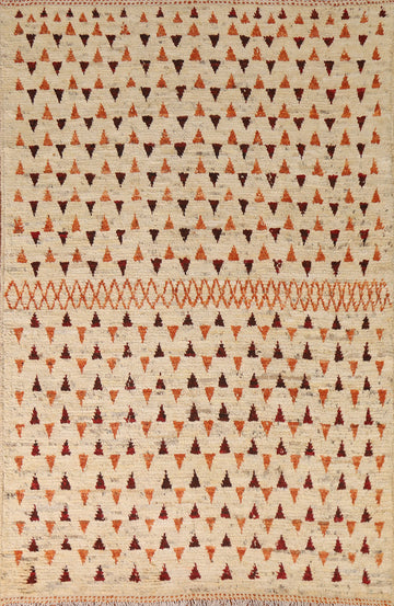 Geometric Moroccan Oriental Area Rug 5x8