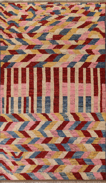 Handmade Moroccan Oriental Area Rug 7x10