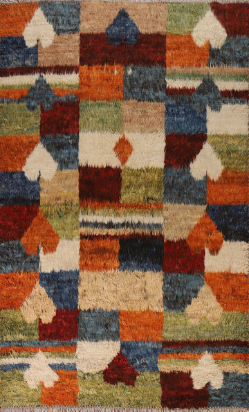 Multi-Colored Moroccan Berber Area Rug 7x10