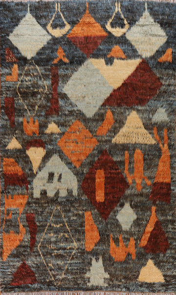 Berber Moroccan Wool Area Rug 7x10
