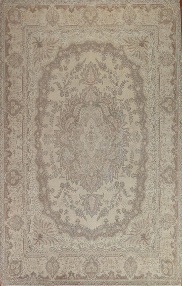 Distressed Tabriz Persian Area Rug 10x13
